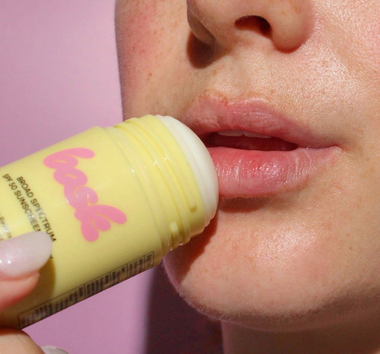 BASK SPF 50 FRAGRANCE FREE SUNSCREEN STICK — FACE & LIP BALM