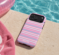 COASTAL CANDY STRIPE TOUGH CASE