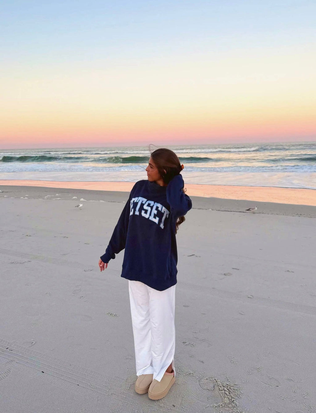 LUXURY JETSET MOCK — NAVY