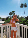 BAYSIDE PINK GINGHAM KINI *AVAILABLE*