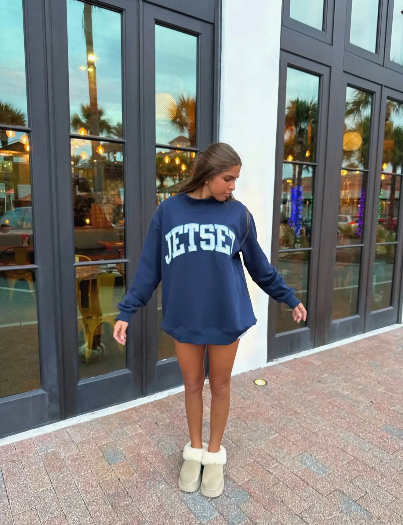 LUXURY JETSET MOCK — NAVY